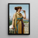 La Rose parfumée - John William Godward — indrammet kunstværk på væggen