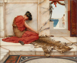 La Dispute - John William Godward — visning af kunstværket