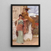 En attendant la procession - John William Godward — indrammet kunstværk på væggen