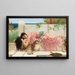 Når Hjertet er Ungt - John William Godward — indrammet kunstværk på væggen