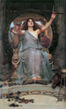 Circé, der tilbyder koppen til Ulysses - John William Waterhouse — visning af kunstværket