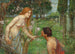 Studie for Phyllis og Démophon - John William Waterhouse — visning af kunstværket