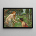 Studie for Phyllis og Démophon - John William Waterhouse — indrammet kunstværk på væggen