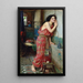 Thisbé - John William Waterhouse — indrammet kunstværk på væggen
