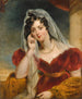 Portrait af kunstnerens søster Sarah Wyatt Gray født Wood - John Wood — visning af kunstværket