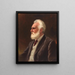 Alexandre Graham Bell - John Wycliffe Lowes Forster — indrammet kunstværk på væggen