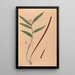 Iconographie des orchidées du Brésil Pl36 - João Barbosa Rodrigues — indrammet kunstværk på væggen