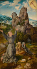 Saint François modtager stigmata - Joos van Cleve — visning af kunstværket