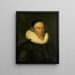 Portrait af Jacob Gerritsz van der Mij - Joris van Schooten — indrammet kunstværk på væggen
