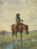 En cowboy - José Bouchet — visning af kunstværket