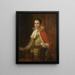 Portrait af kong Joseph I. - José Flaugier — indrammet kunstværk på væggen