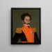 Simón Bolívar - José Gil de Castro — indrammet kunstværk på væggen