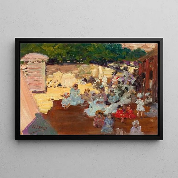 Jos Villegas Cordero - La Plage de San Sebastian.webp