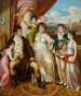 La famille du marchand Johann Christian Edler von Bruchmann - Josef Abel — visning af kunstværket