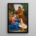 La Sainte Famille - Josef Arnold den Ældre — indrammet kunstværk på væggen