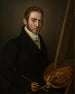 Selvportræt - Josef August Stark — visning af kunstværket