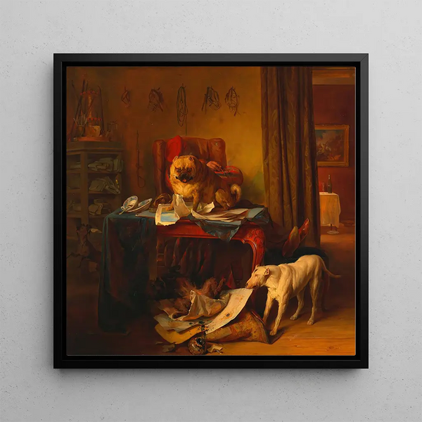 Josef Danhauser - Die Hundekomdie.webp