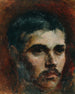 Portrait af en gentleman - Josef Engelhart — visning af kunstværket