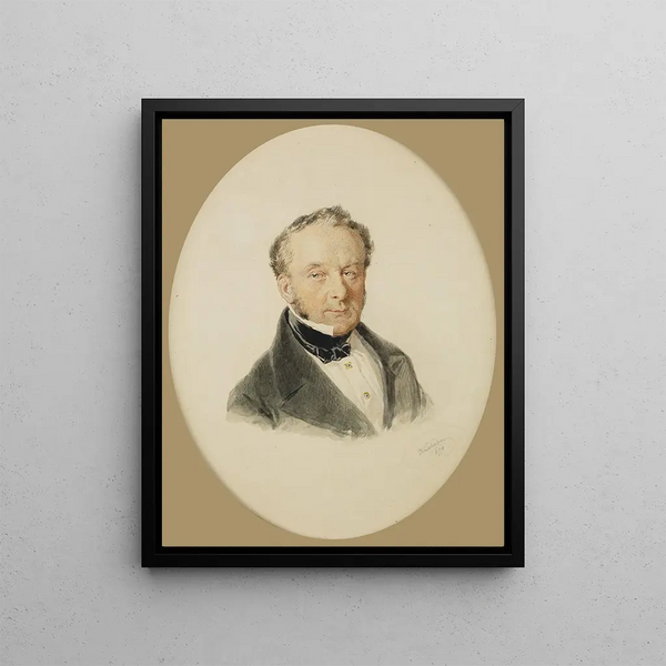 Josef Kriehuber - Herrenportrait.webp