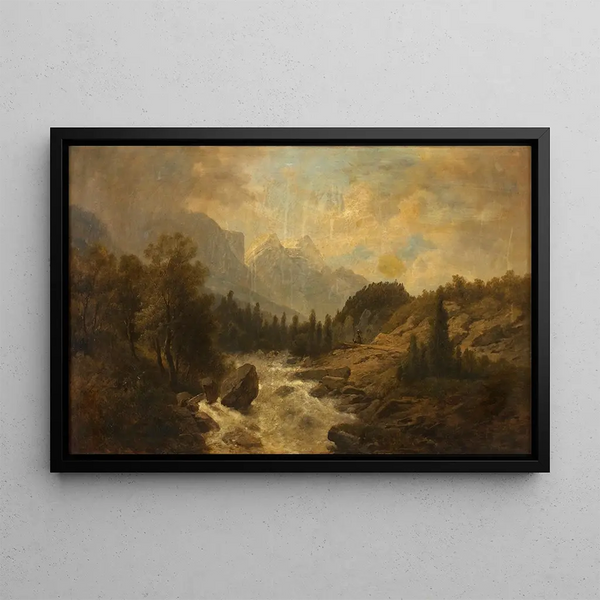 Josef Kriehuber - Waldlandschaft.webp