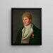 Heinrich Josef Collin Poète - Josef Lange — indrammet kunstværk på væggen