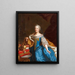 L'imperatrice Marie-Thérèse - Josef Pgl — indrammet kunstværk på væggen