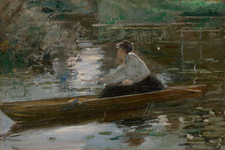 Josef Schusser - Lady in a Boat Josef Schusser.webp