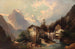 Moulin dans la montagne - Josef Thoma — visning af kunstværket
