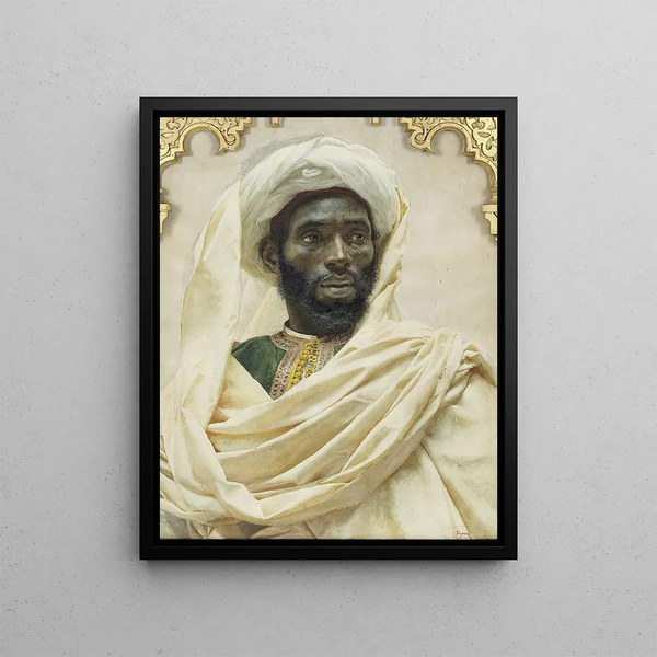 Josep Tapir Bar - Portrait Of A Moroccan Man.webp