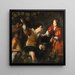 Bernardo Strozzi's drømmetydende maleri - Joseph — indrammet kunstværk på væggen