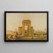 Karnak Vue prise du sud - Joseph-Philibert Girault de Prangey — indrammet kunstværk på væggen