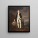 Le capitaine Cook sur la côte de la Nouvelle-Galles du Sud - Joseph Backler — indrammet kunstværk på væggen