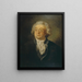Portræt af Honoré Gabriel Riqueti greve de Mirabeau 1749-1791 taler og politiker - Joseph Boze — indrammet kunstværk på væggen