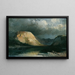 Lac de Bohinj - Joseph Brunner — indrammet kunstværk på væggen