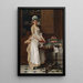 La Fille aux cerises - Joseph Caraud — indrammet kunstværk på væggen