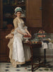 La Fille aux cerises - Joseph Caraud — visning af kunstværket