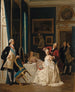 La Cour royale - Joseph Caraud — visning af kunstværket