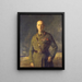 Sir Général Arthur William Currie - Joseph De Camp — indrammet kunstværk på væggen