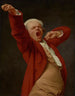 Selvportræt gabende - Joseph Ducreux — visning af kunstværket