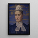 Portrait af kunstnerens mor - Joseph Edward Southall — indrammet kunstværk på væggen
