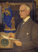 Portrait af Sir Whitworth Wallis 1855-1927 - Joseph Edward Southall — visning af kunstværket