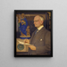 Portrait af Sir Whitworth Wallis 1855-1927 - Joseph Edward Southall — indrammet kunstværk på væggen