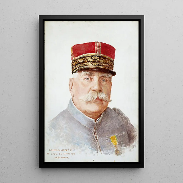 Joseph Flix Bouchor - Portrait du gnral Joseph Joffre 18521931.webp