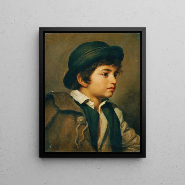 Joseph Hasslwander - Brustbild eines Savoyardeknaben.webp