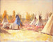 Le Tipi blå - Joseph Henry Sharp — visning af kunstværket