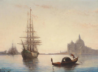 Venedig - Joseph Hippolyte Aussandon — visning af kunstværket