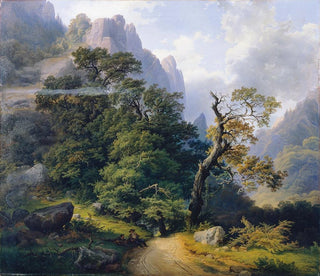 Joseph Holzer - Berglandschaft.webp
