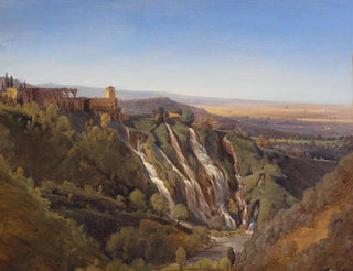Joseph Magnus Stck - Landscape Near Tivoli Study.webp