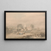efterårsfrø - Joseph Mallord William Turner — indrammet kunstværk på væggen