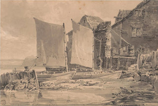 Joseph Mallord William Turner - Fishermans Cottage Dover.webp